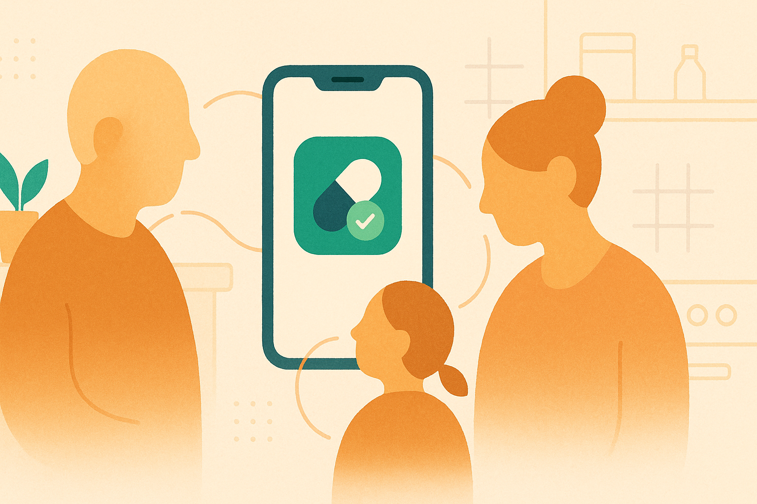 Una sola app de recordatorios para la abuela, mamá y yo: perfiles de cuidador bien hechos